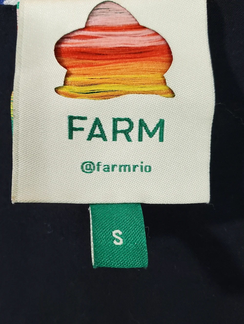 Farm Rio Under the Sea Plunge Neck Maxi Dress Beach Vacation Cruise Wedding Sz S - Picture 7 of 16